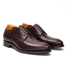 Load image into Gallery viewer, Goodyear Lizard Leather Derby Shoes