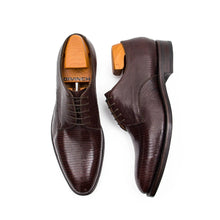 Load image into Gallery viewer, Goodyear Lizard Leather Derby Shoes