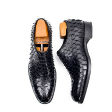 Load image into Gallery viewer, Python leather dress shoes