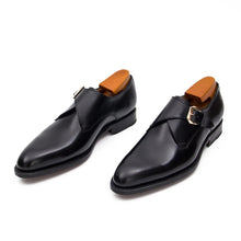 Load image into Gallery viewer, Goodyear Welted Calfskin Monk Strap Shoes