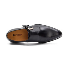 Load image into Gallery viewer, Goodyear Welted Calfskin Monk Strap Shoes