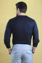Load image into Gallery viewer, The caravan crewneck(Navy)