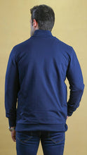 Load image into Gallery viewer, The Quarter-Panel Tech Sweater (Navy)