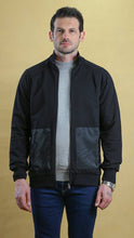 Load image into Gallery viewer, The Quarter-Panel Tech Sweater (Black)