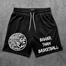 Load image into Gallery viewer, Bigger Than Basketball - Shorts - Black