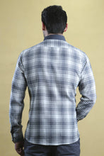 Load image into Gallery viewer, The Woodsman Shirt (Silver Plaid)