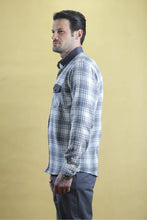 Load image into Gallery viewer, The Woodsman Shirt (Silver Plaid)