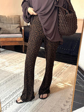 Load image into Gallery viewer, High-end Loose Soft Leopard Print Pants