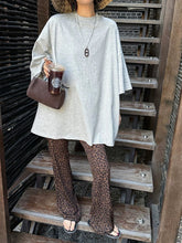 Load image into Gallery viewer, High-end Loose Soft Leopard Print Pants