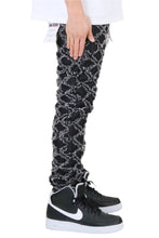 Load image into Gallery viewer, ACE Men's premium rip&repair slim fit quilted denim pants
