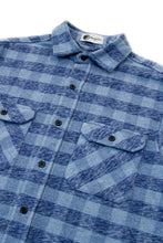 Load image into Gallery viewer, Grand Flannel, Checkered Blue