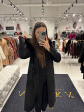 Load image into Gallery viewer, ⇆ Reversible Faux Fur & Suede Hooded Coat