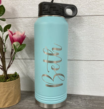 Load image into Gallery viewer, Personalized Engraved 32 oz. Water Bottle