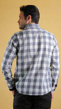 Load image into Gallery viewer, The Woodsman Shirt(silver Plaid)