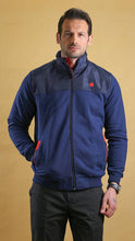 Load image into Gallery viewer, The Quarter-Panel Tech Sweater (Navy)