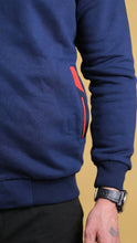 Load image into Gallery viewer, The Quarter-Panel Tech Sweater (Navy)