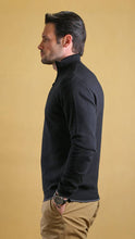 Load image into Gallery viewer, The Quarter Zipper Sweater (Black)