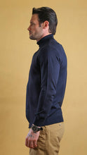 Load image into Gallery viewer, The Trailblazer Sweater (Navy Crimson)