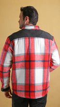 Load image into Gallery viewer, The Wanderer Shacket (Crimson Plaid)