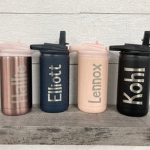 Load image into Gallery viewer, Kids Personalized 12 oz Water Bottle