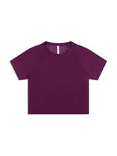 Load image into Gallery viewer, Eva Cropped Top- Potent Purple