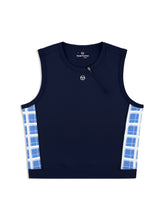 Load image into Gallery viewer, Lara Cropped Top- Maritime Blue