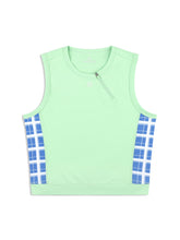 Load image into Gallery viewer, Lara Cropped Top- Green Ash