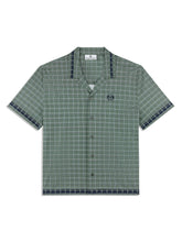 Load image into Gallery viewer, Quadretto Cabana Shirt- Duck Green