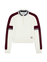 Load image into Gallery viewer, Nota Knit Quarter Zip- Gardenia