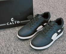 Load image into Gallery viewer, CALTO - S2530 - 2.2 Inches Taller (Black/White) - Contemporary Casual Sneaker