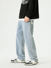 Load image into Gallery viewer, Retro Loose Straight Wide Leg Pants - # BOAA13410012