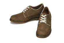 Load image into Gallery viewer, CALTO - J1312 - 3 Inches Taller (Khaki Brown) - Business Casual Leather Derbies