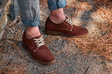 Load image into Gallery viewer, CALTO - J1313 - 3 Inches Taller (Terracotta Brown) - Business Casual Leather Derbies