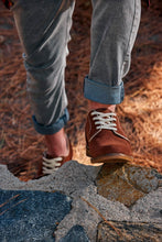 Load image into Gallery viewer, CALTO - J1313 - 3 Inches Taller (Terracotta Brown) - Business Casual Leather Derbies