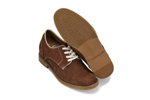 Load image into Gallery viewer, CALTO - J1313 - 3 Inches Taller (Terracotta Brown) - Business Casual Leather Derbies