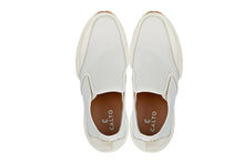 Load image into Gallery viewer, CALTO - J1434 - 3.3 Inches Taller (Off-White) - Casual Chunky Sole Sneaker Loafers