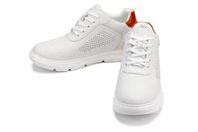 Load image into Gallery viewer, CALTO - J1581 - 2.6 Inches Taller (White) - Lightweight Casual Walkers