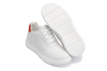Load image into Gallery viewer, CALTO - J1581 - 2.6 Inches Taller (White) - Lightweight Casual Walkers