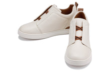 Load image into Gallery viewer, CALTO - J1933 - 2.6 Inches Taller (Off-White) - Slip-On Snoafers