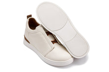 Load image into Gallery viewer, CALTO - J1933 - 2.6 Inches Taller (Off-White) - Slip-On Snoafers