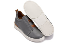 Load image into Gallery viewer, CALTO - J1935 - 2.6 Inches Taller (Grey) - Slip-On Snoafers