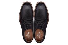 Load image into Gallery viewer, CALTO - J2190 - 2.6 Inches Taller (Black/Black Sole) - Chukka Boots
