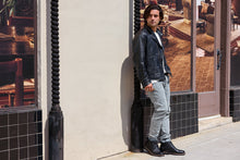 Load image into Gallery viewer, CALTO - J2190 - 2.6 Inches Taller (Black/Black Sole) - Chukka Boots