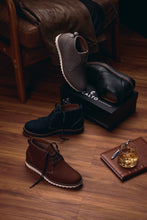 Load image into Gallery viewer, CALTO - J2190 - 2.6 Inches Taller (Black/Black Sole) - Chukka Boots