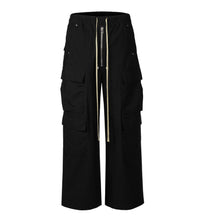 Load image into Gallery viewer, NYLON DRAWSTRING CARGO PANTS
