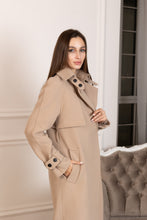 Load image into Gallery viewer, Wool Blend Slimtex Insulated Belted Coat