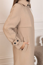 Load image into Gallery viewer, Wool Blend Slimtex Insulated Belted Coat