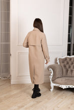 Load image into Gallery viewer, Wool Blend Slimtex Insulated Belted Coat