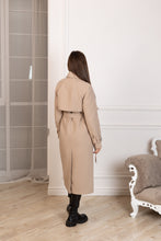 Load image into Gallery viewer, Wool Blend Slimtex Insulated Belted Coat