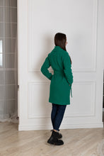 Load image into Gallery viewer, Amber Wool Cashmere Tailored Coat